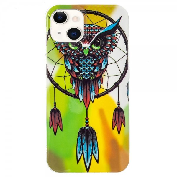 iPhone 15 Cover Motiv Ugle Drømmefanger