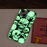 iPhone 15 Cover Motiv Dødningehoveder