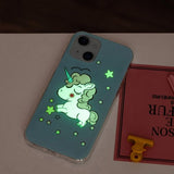 iPhone 15 Cover Motiv Enhjørning