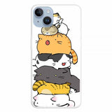 iPhone 15 Cover Motiv Kattehoved