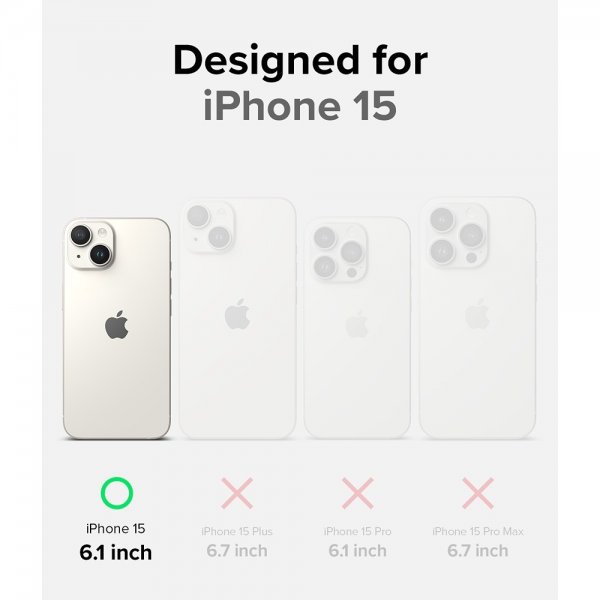 Ringke iPhone 15 Cover Onyx Dark Green
