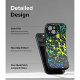 Ringke iPhone 15 Cover Onyx Design Action Painting