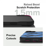 Ringke iPhone 15 Cover Onyx Design Blue Brush