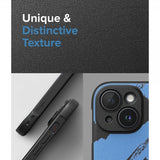 Ringke iPhone 15 Cover Onyx Design Blue Brush