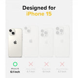 Ringke iPhone 15 Cover Onyx Design Checkerboard Yellow