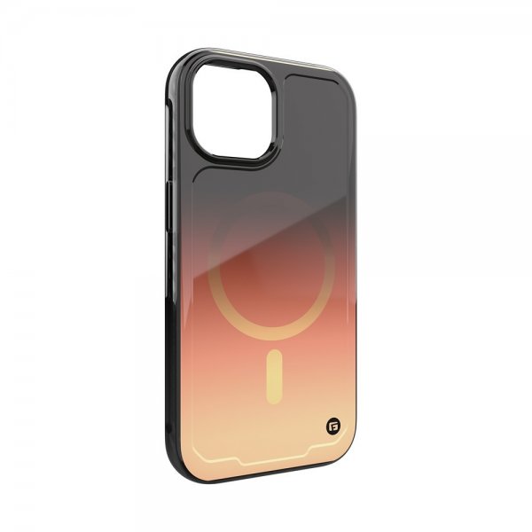 Clckr iPhone 15 Cover Onyx MagSafe Copper