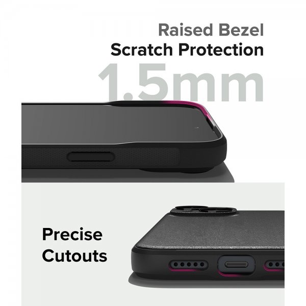 Ringke iPhone 15 Cover Onyx Sort