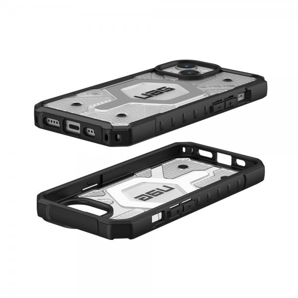 Urban Armor Gear (UAG) iPhone 15 Cover Pathfinder MagSafe Ice