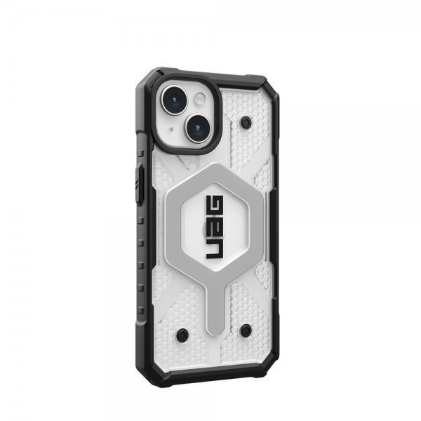 Urban Armor Gear (UAG) iPhone 15 Cover Pathfinder MagSafe Ice