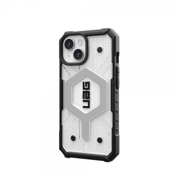 Urban Armor Gear (UAG) iPhone 15 Cover Pathfinder MagSafe Ice