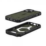 Urban Armor Gear (UAG) iPhone 15 Cover Pathfinder MagSafe Olive Drab
