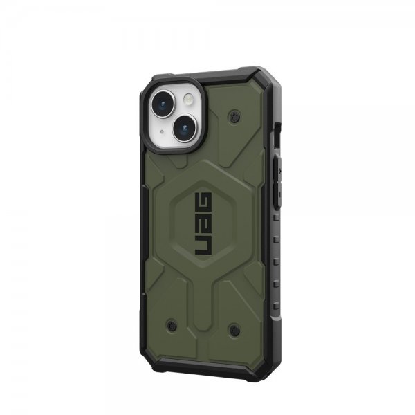 Urban Armor Gear (UAG) iPhone 15 Cover Pathfinder MagSafe Olive Drab