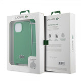 Lacoste iPhone 15 Cover Petit Pique Logo Strap Grøn