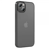 X-Level iPhone 15 Cover Plated Kant Sort
