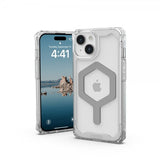 Urban Armor Gear (UAG) iPhone 15 Cover Plyo MagSafe Ice Silver