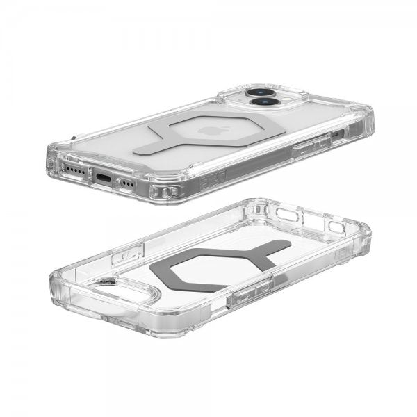 Urban Armor Gear (UAG) iPhone 15 Cover Plyo MagSafe Ice Silver