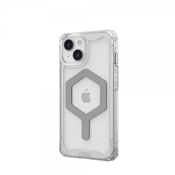 Urban Armor Gear (UAG) iPhone 15 Cover Plyo MagSafe Ice Silver
