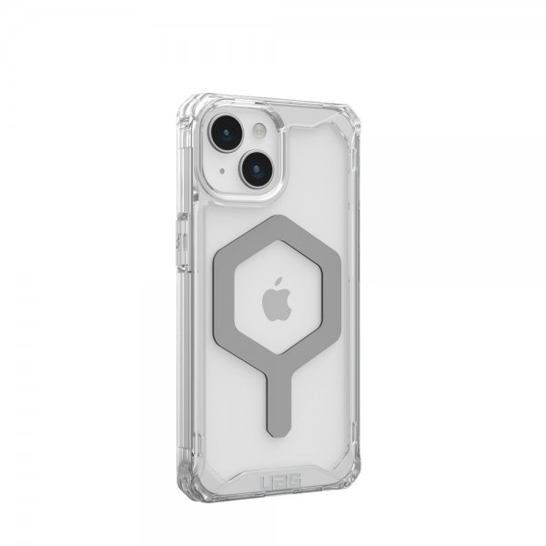 Urban Armor Gear (UAG) iPhone 15 Cover Plyo MagSafe Ice Silver