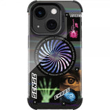 LAUT iPhone 15 Cover POP COSMIC MagSafe
