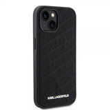 Karl Lagerfeld iPhone 15 Cover Quilted K Pattern Sort