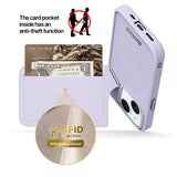 Dux Ducis iPhone 15 Cover Rafi II Series MagSafe Lilla