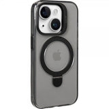 LAUT iPhone 15 Cover REVIVE PROP MagSafe Black Crystal