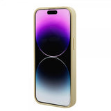 Guess iPhone 15 Cover Saffiano MagSafe Beige