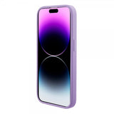 Guess iPhone 15 Cover Saffiano MagSafe Lilla
