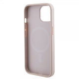 Guess iPhone 15 Cover Saffiano MagSafe Rosa