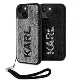 Karl Lagerfeld iPhone 15 Cover Sequin Sort