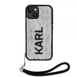 Karl Lagerfeld iPhone 15 Cover Sequin Sort