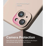 Ringke iPhone 15 Cover Silicone Magnetic Pink Sand