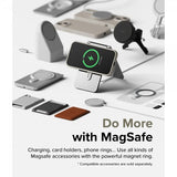 Ringke iPhone 15 Cover Silikone Magnetisk Sten