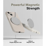 Ringke iPhone 15 Cover Silikone Magnetisk Sten