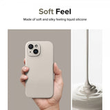 Ringke iPhone 15 Cover Silikone Magnetisk Sten