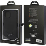 Audi iPhone 15 Cover Silikone Sort