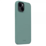 holdit iPhone 15 Cover Silikone Moss Green