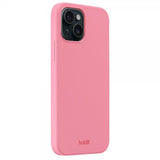 holdit iPhone 15 Cover Silikone Rouge Pink