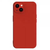 X-Level iPhone 15 Cover Silikontekstur Rød