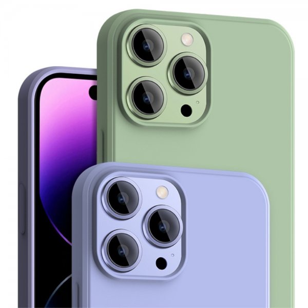X-Level iPhone 15 Cover Silikontekstur Rød