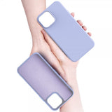 X-Level iPhone 15 Cover Silikontekstur Rød