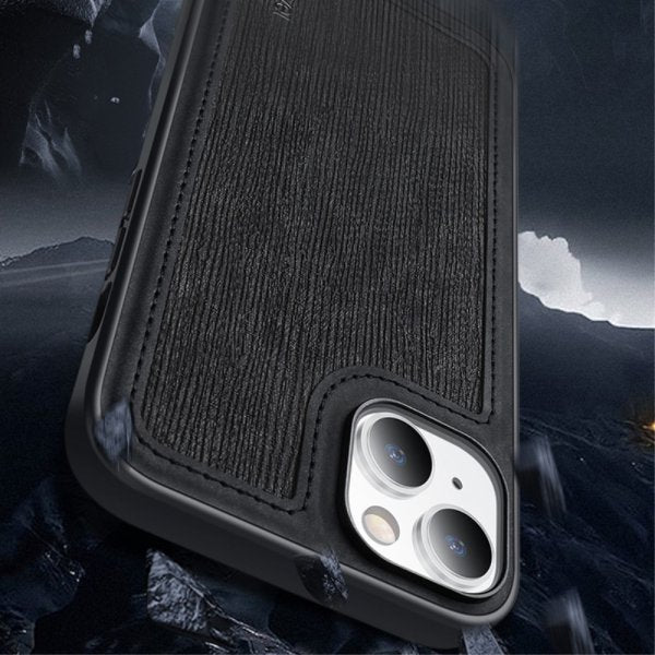 X-Level iPhone 15 Cover Skarvad Brun