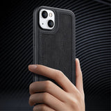 X-Level iPhone 15 Cover Skarvad Brun