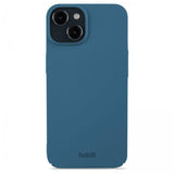 holdit iPhone 15 Cover Slim Case Denim Blue