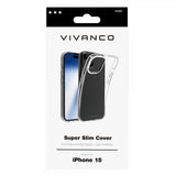 Vivanco iPhone 15 Cover Slim TPU Transparent