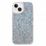 Nordic Covers iPhone 15 Cover Sparkle Series Stardust Silver
