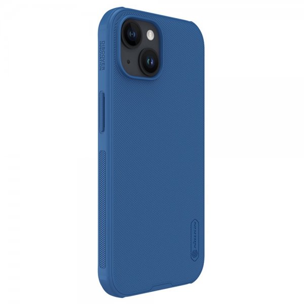 Nillkin iPhone 15 Cover Super Frosted Shield Pro Blå