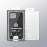 Nillkin iPhone 15 Cover Super Frosted Shield Pro Logo Hole Sort