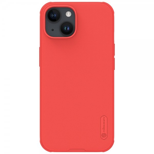Nillkin iPhone 15 Cover Super Frosted Shield Pro Rød