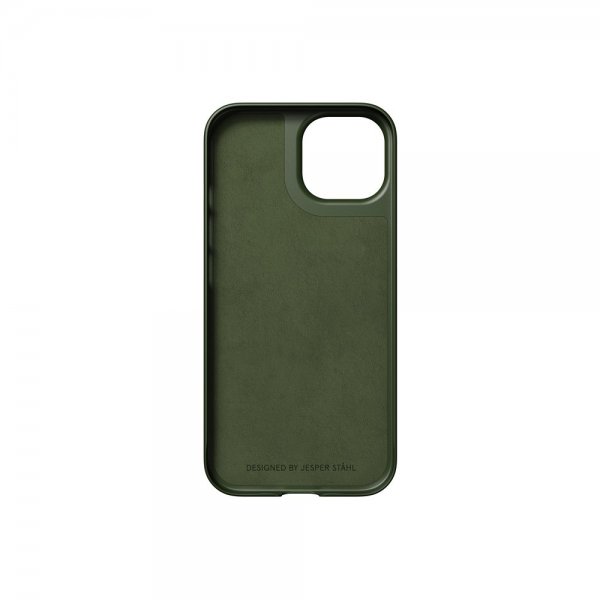 Nudient iPhone 15 Cover Tyndt Etui MagSafe Pine Green